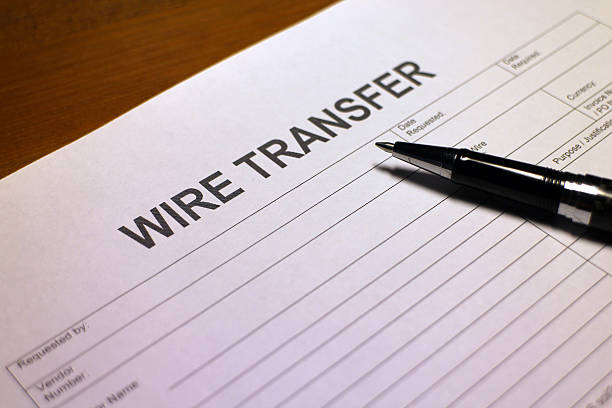 Wire transfer instructions